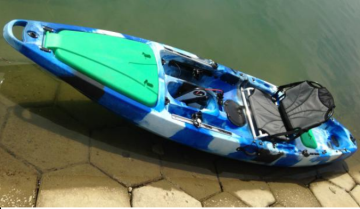 New Design 10ft Single seat Sit On Top Fishing Canoe Boat Fishing Kayak for sale