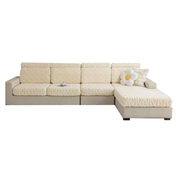 Uniwersalna elastyczna sofa z poduszką Jacquard i przeciwpoślizgową