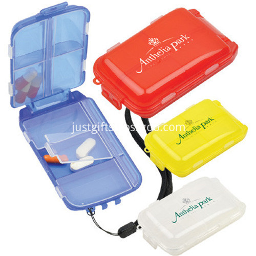 Promotional Rectangle Plastic Pill Box