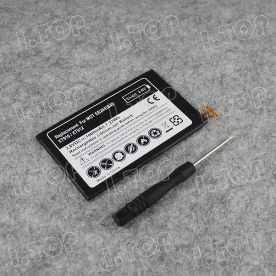 For Motorola XT910 XT912 Battery EB20 1900mAh Battery With Tools