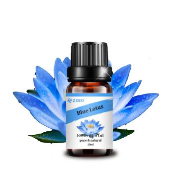 Bluu lotus mafuta muhimu safi asili aromatherapy muhimu mafuta ya matibabu daraja 100% asili ya uvumba safi mafuta muhimu