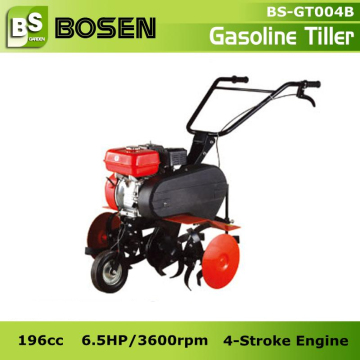 196cc Gasoline Rotary Cultivator for Mini Farm Equipment and Tools