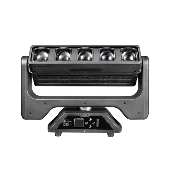 Professional Dual-Side 5x60W RGBW LED Zoom Strobe Moving Head Bar Light