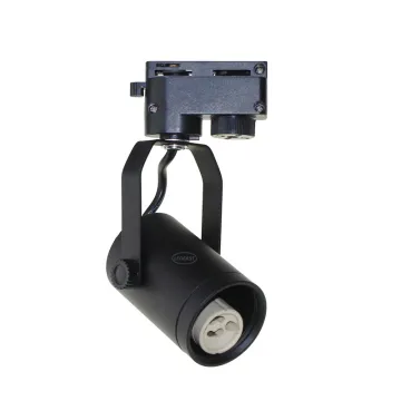 LEDEAST GUTF Adjustable GU10 Base Track Light Mounting Bracket for MR16 Socket Lamp Holder