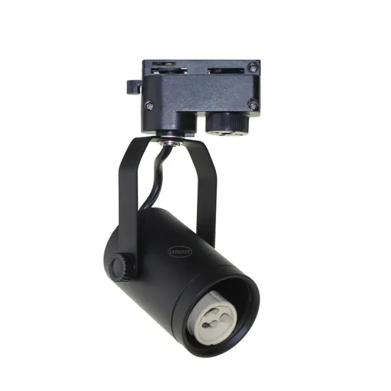 LEDEAST GUTF Adjustable GU10 Base Track Light Mounting Bracket for MR16 Socket Lamp Holder