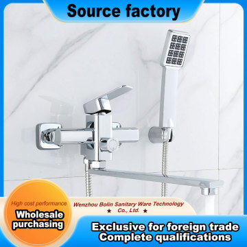 Modern 35mm Electroplated Shower Faucet