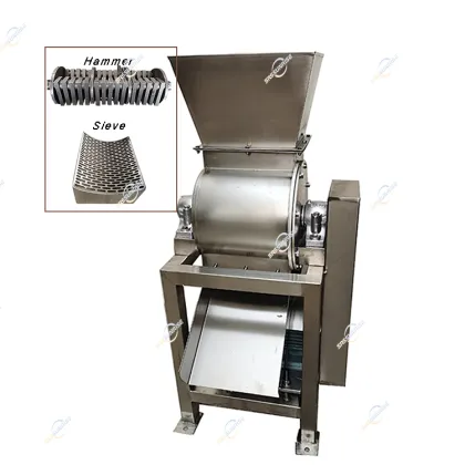 Food Grade Stainless Steel Bread Noodle Crusher