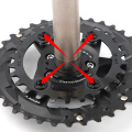 MTB-Kurbel Offroad-Legierung Doppelkette