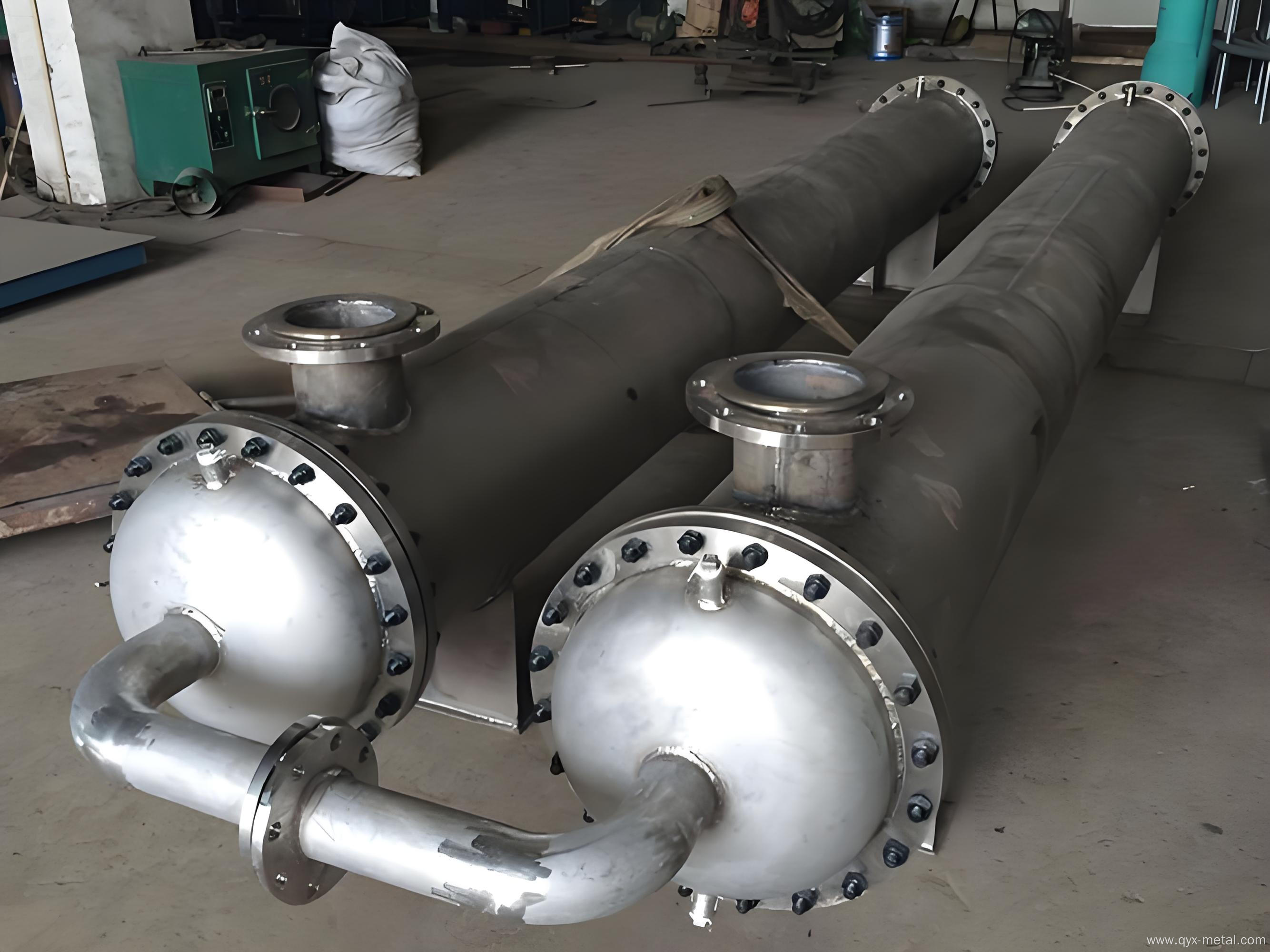 High Efficiency Titanium Tube Heat Exchanger On Sale