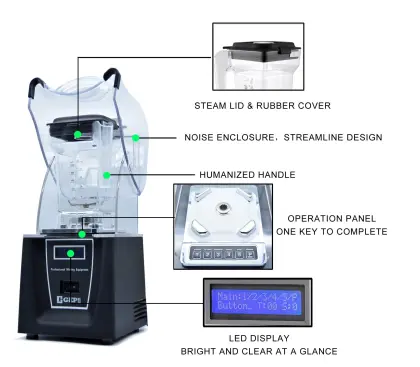 Low-Noisy Competitive Price Electric Heavy Duty Magimix Food Processor