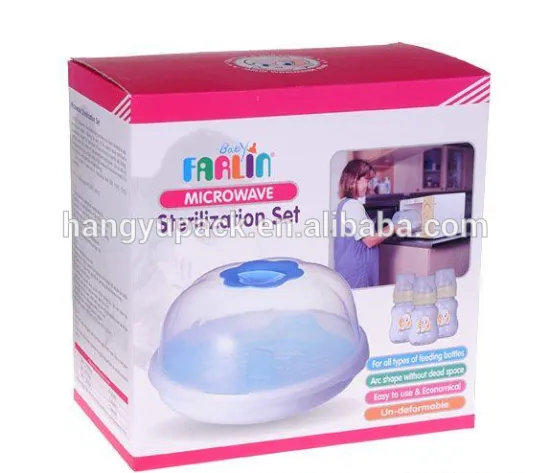 Printed E flute corrugated box for food microwave bag