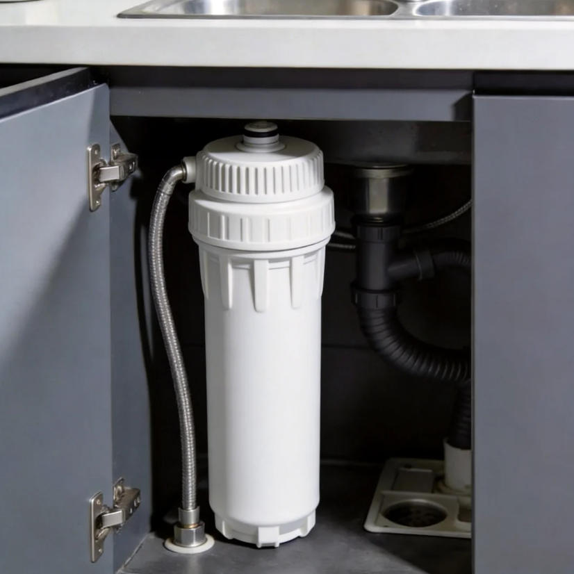 Scene diagram of water purifier filter bottle