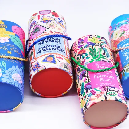 Hand Held Rope Design Packaging Tube Daily Necessities
