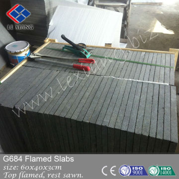 G684 flamed granite tiles