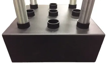 Nine or Five Holes Gym Barbell Rack Storage Equipment