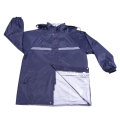 Polyster-pvc with flective Police Safety Rain Wear