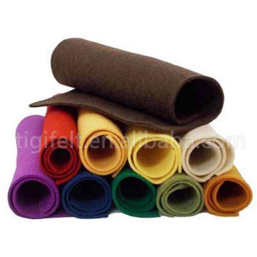 Colorful Needle Felt Fabric