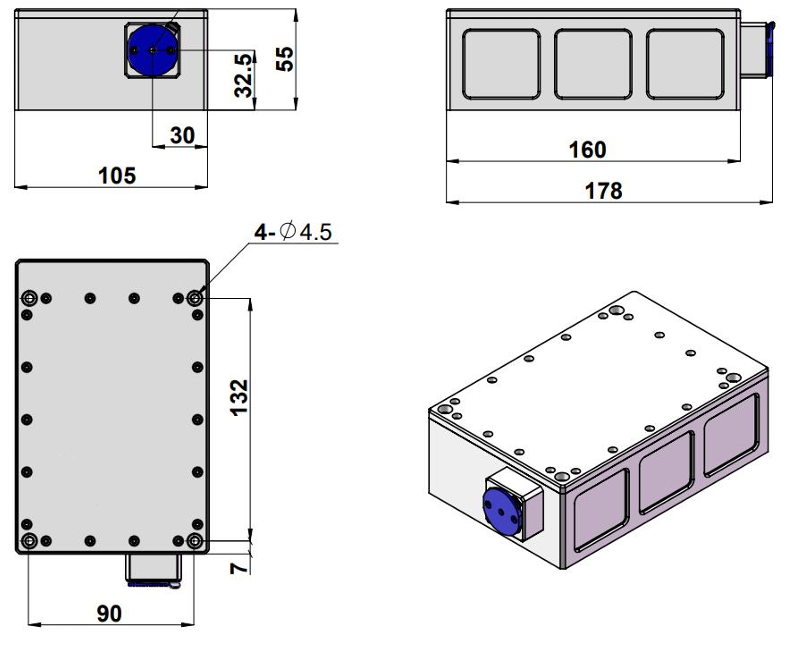 320nm 50mW