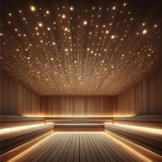 Waterproof Sauna Room Star Ceiling LED Lights IP65