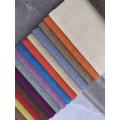 Tissu en lin rayé naturel pour canapé