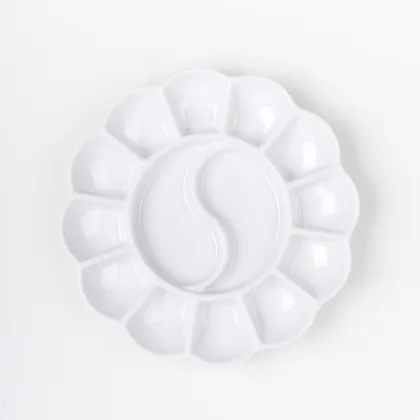 12-Well Imitation Ceramic Paint Palette