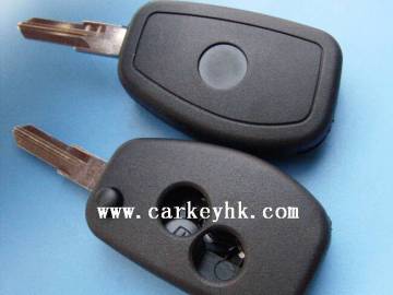 New Products Renault flip remote modified key cover with 2 buttons