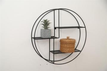 hanging circular wall mounted storage rack