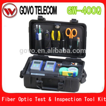 Fiber Optic Test and Inspection Tool Kit GW-400Q (light source power meter fiber cleaner)