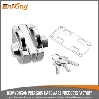 hot selling 304ss stainless steel frameless glass door lock