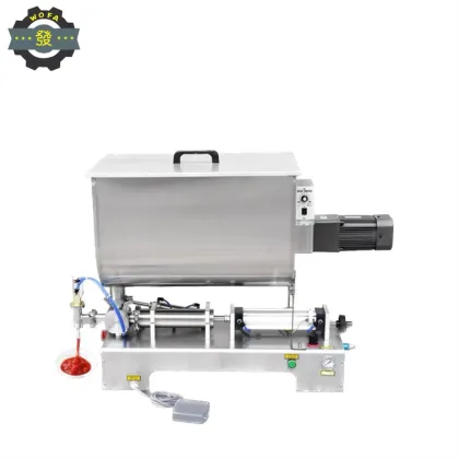 JIAHE G1W300 Semi-Automatic Jam Filling Equipment for Hot Pot Sauce