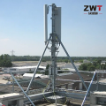 Torre de telecomunicações na cobertura com design durável