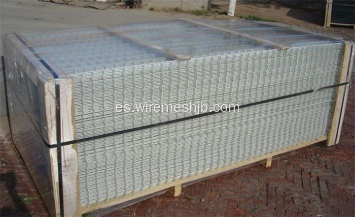 Panel de malla de alambre soldado con autógena galvanizado sumergido caliente