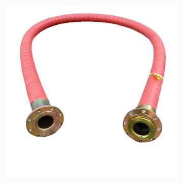 Large Diameter Suction Rubber Hose with Wear-Resistant Sandblasting Cloth and Steel Wire Skeleton