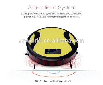 only 6cm height robotic home appliance intelligent vacuum cleaner 330A
