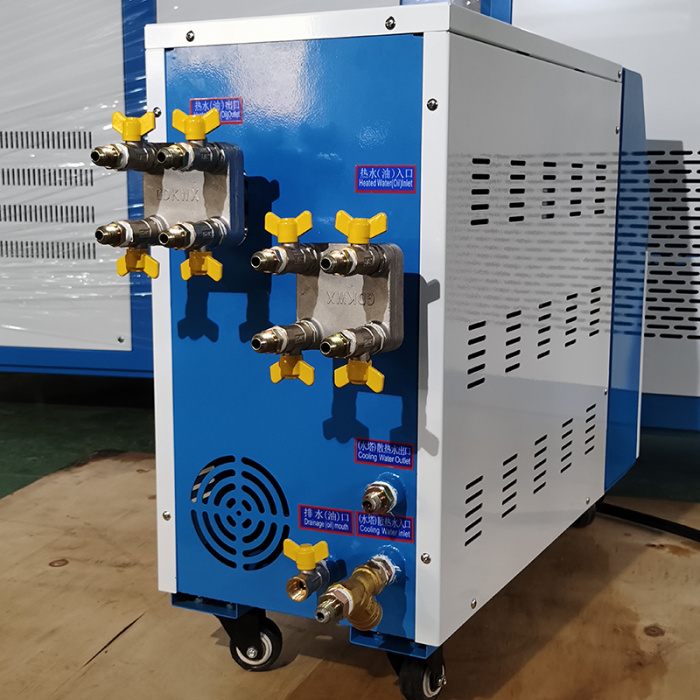 Pengontrol suhu cetakan untuk pemanasan cetakan