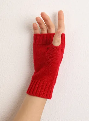 Customized Brand Ecological Cheap Fingerless Gloves