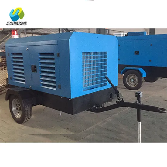 Mining Used Air Compressor with Jack Hammer