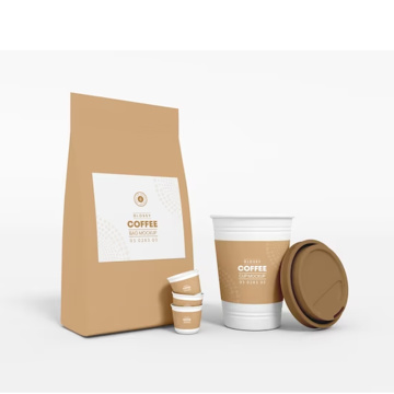 CAPFERA COFFICAGGIO CAPERCHIO CARATTURA COMPLETO ECO Friendly Coffee Coffee Coffee Coffee Take Away Packaging