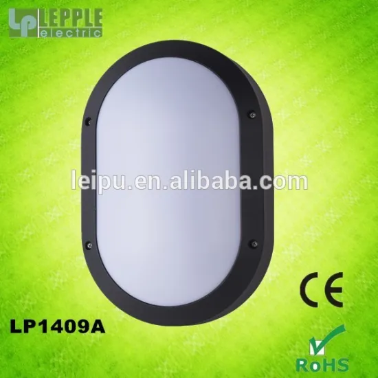 aluminium die-casting plastic oval bulkhead lamp