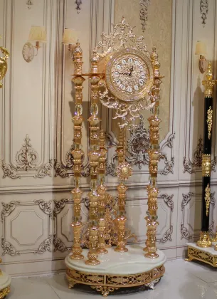 Luxury Crystal Royal Standing Antique Grandfather Clock