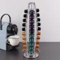 360 rotating coffee capsule storage rack