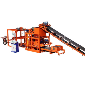 Fully Automatic QTJ4-25 Concrete Cement Block Making Machine for Small Investment Businesses