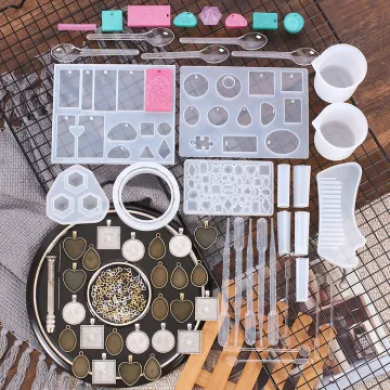Diy Crystal Epoxy Mould Set for Jewelry Making