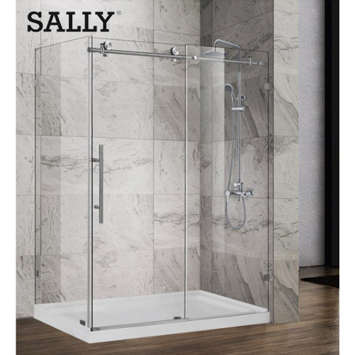 Bathtub Frameless Bypass Sliding Shower door