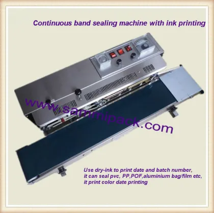small scale industries continous sealing machine