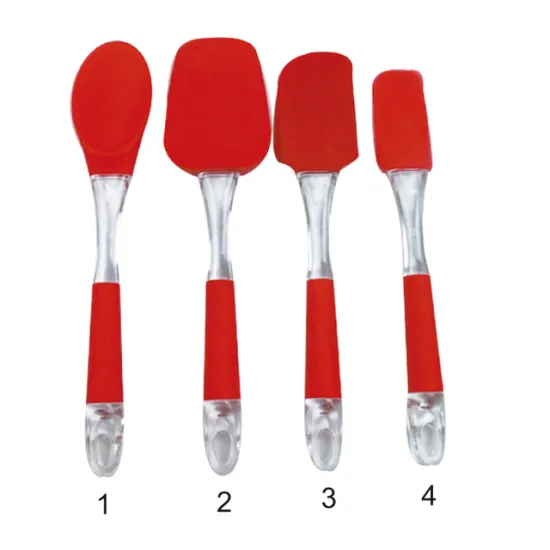 Set of 4 pcs Silicone Butter Spatula