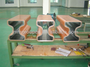 beam blank copper mould tubes