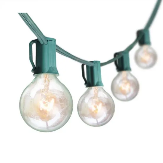 Incandescent Retro Globe String Feston Lighting