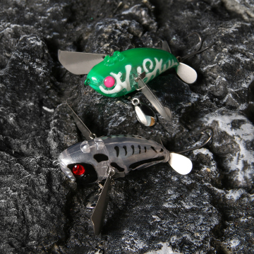 LETOYO 70mm Floating Popper Topwater Bait for Freshwater and Saltwater Fishing