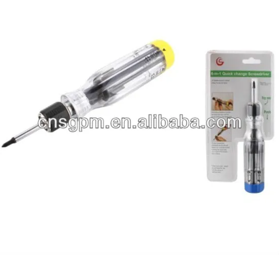 6 in 1 Quick Change Magnetic Mutil Screwdriver